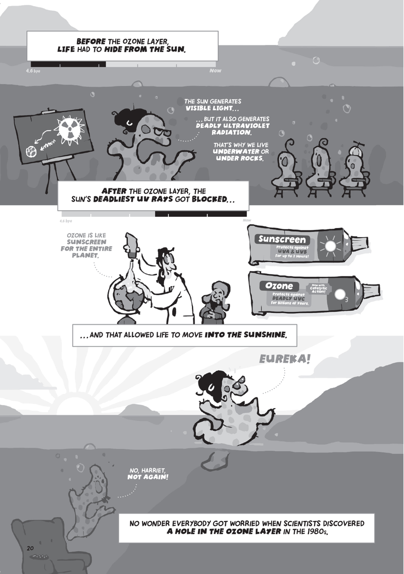 Illustration for article titled A Brief Cartoon History of Planet Earth